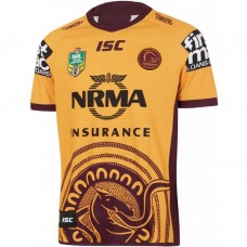 Brisbane Broncos 2018 Men's Indigenous Jersey Brisbane Broncos 2018 Men's Indigenous Jersey