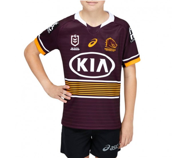 Brisbane Broncos Kids Home Kit 2021
