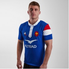 France 2018/19 Home S/S Rugby Shirt France 2018/19 Home S/S Rugby Shirt