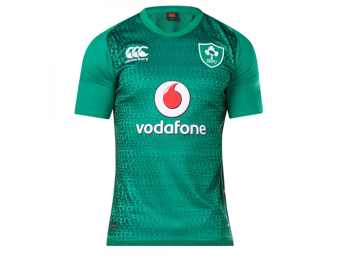 Canterbury Womens Official Ireland 18/19 Rugby Home Jersey 