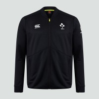 Canterbury Ireland IRFU Mens Track Jacket Black 2020