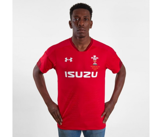 Under Armour Wales Home Rugby Jersey 2019
