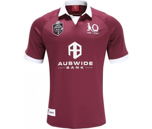 QLD Maroons 2020 Men's Home Jersey