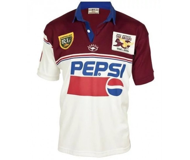 Manly Warringah Sea Eagles Retro Jersey 1996