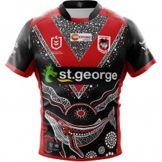 St George Illawarra Dragons 2019 Men's Indigenous Jersey St George Illawarra Dragons 2019 Men's Indigenous Jersey