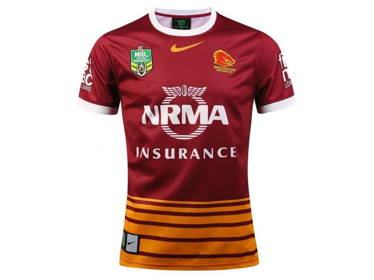 Get the latest, officially licensed 2018 nfl nike apparel, clothing, football merchandise, jerseys, new era hats and other. Broncos Jersey - Cheap Brisbane Broncos 2016 Men's HOME JERSEY