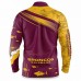 Brisbane Broncos Rugby Mens Fishfinder Fishing Shirt 2022