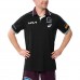 Brisbane Broncos Rugby Mens Black Training Polo 2025