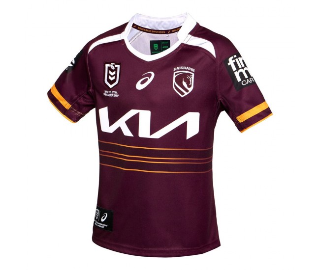 Brisbane Broncos Rugby Kids Home Jersey 2026