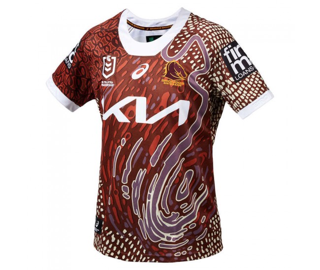 Brisbane Broncos Rugby Mens Indigenous Jersey 2024