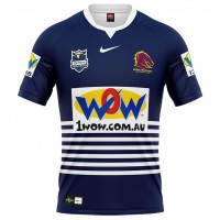Brisbane Broncos Rugby Mens Cyril Connell Retro Jersey 2010