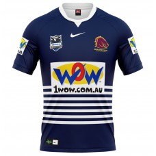 Brisbane Broncos Rugby Mens Cyril Connell Retro Jersey 2010
