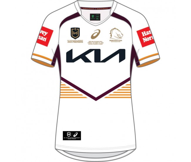 Brisbane Broncos Men's NRLW Premiers Jersey 2025