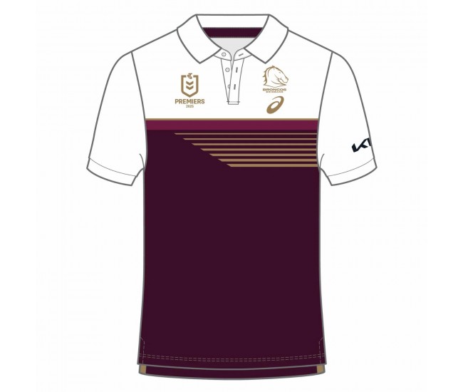 Brisbane Broncos Men's Premiers Polo 2025