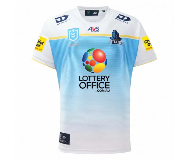 Gold Coast Titans Rugby Men's Away Jersey 2024