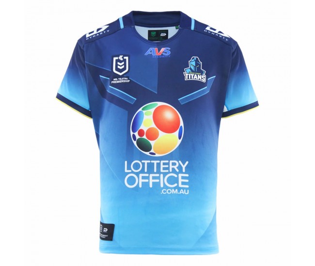 Gold Coast Titans Rugby Men's Home Jersey 2025