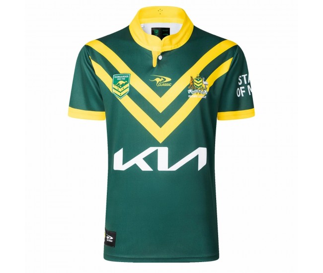 Australian Kangaroos Rugby Mens Home Jersey 2024