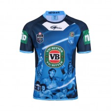NSW Blues State Of Origin 2016 Men's 'True Blue' Captains Jersey NSW Blues State Of Origin 2016 Men's 'True Blue' Captains Jersey