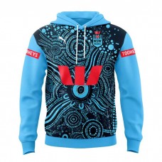 NSW Blues State Of Origin Rugby Mens Indigenous Hoodie 2024