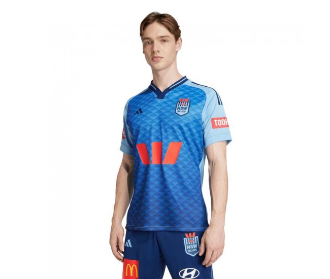 NSW Blues State of Origin Mens Training Jersey 2025