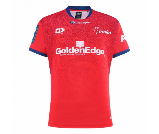 Tasman Mako Rugby Mens Home Jersey 2024