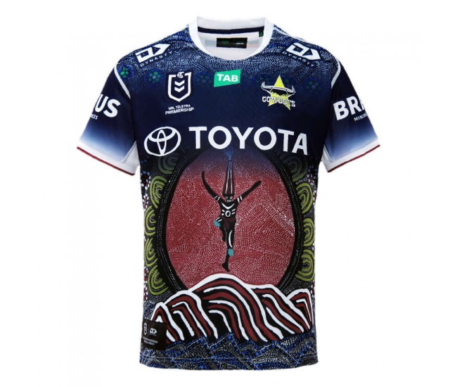North Queensland Cowboys Rugby Mens Indigenous Jersey 2023