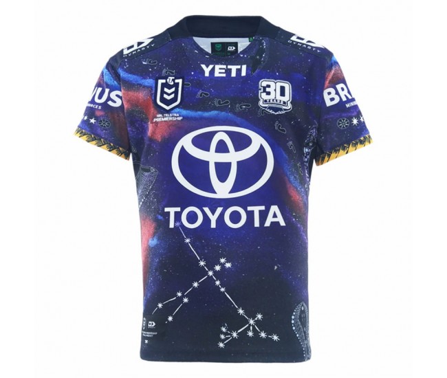 North Queensland Cowboys Rugby Men's Indigenous Jersey 2025