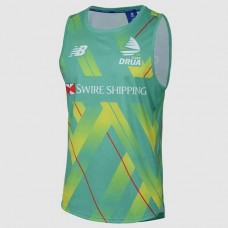 Fiji Drua Rugby Men's Green Training Singlet 2025