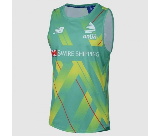 Fiji Drua Rugby Men's Green Training Singlet 2025