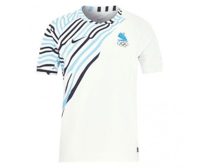 Paris Olympics Fiji Sevens Mens Home Jersey 2024