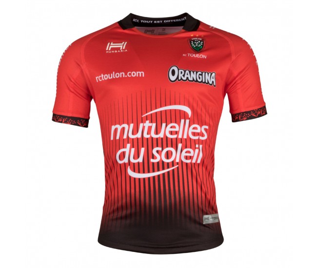 17/18 Men's France RCT TOULON Home Rugby Jersey
