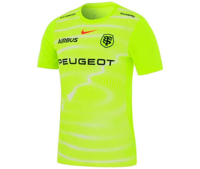 Stade Toulousain Rugby Mens Pre Match Europe Jersey 2025