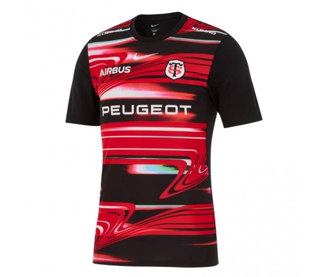 Toulouse Rugby Mens Pre Match Jersey 2025-26