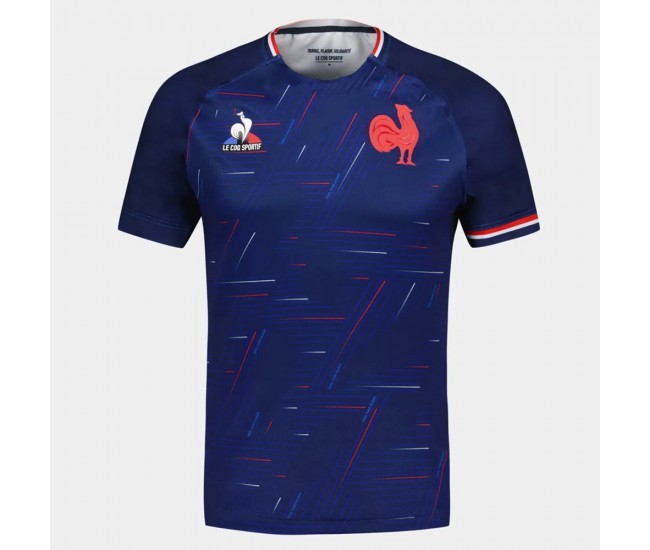 France Sevens Rugby Mens Pre Match Jersey 2023