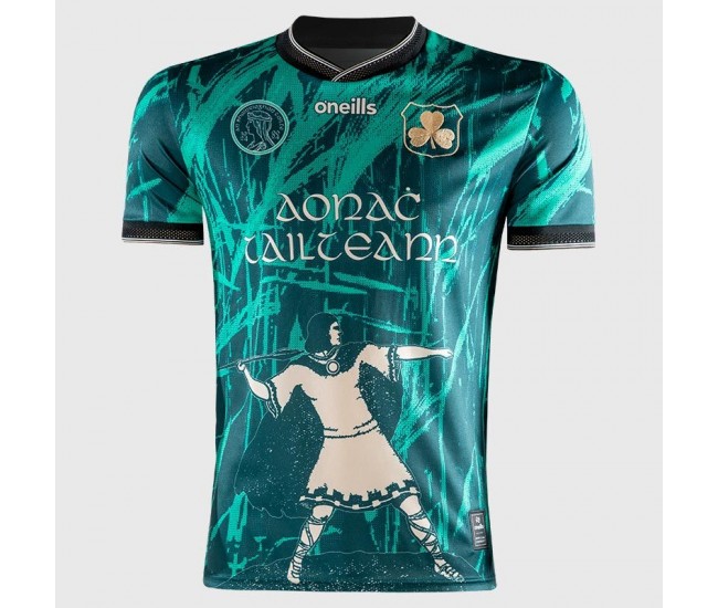 Ireland Rugby Men's Tailteann Games Jersey Green 2024