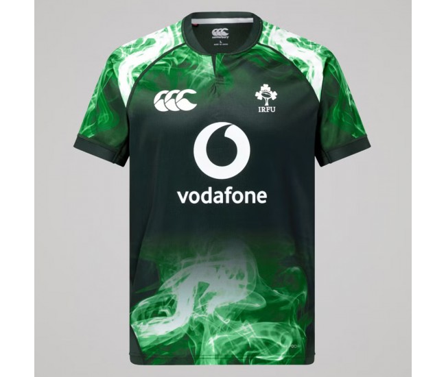 Ireland Mens Chicago Pre Game Pro Jersey Green 2025 