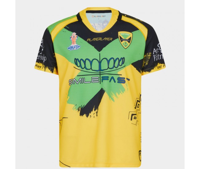 Jamaica Rugby Men's RLWC Home Jersey 2021-22