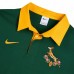 South Africa Springboks Rugby Mens Long Sleeve Pique Polo 2025
