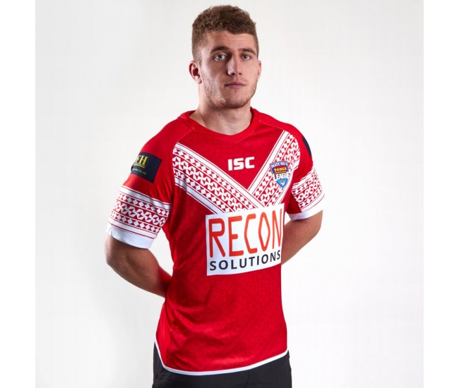 Tonga 2018/19 Home S/S Replica Rugby League Jersey