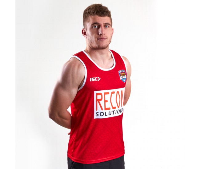 Tonga 2018/19 Players Rugby League Training Singlet
