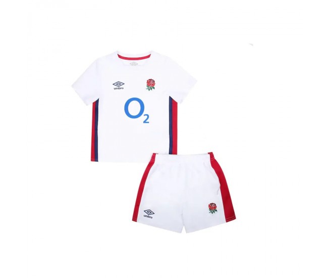 England Rugby Kids Home Kit 2021-22