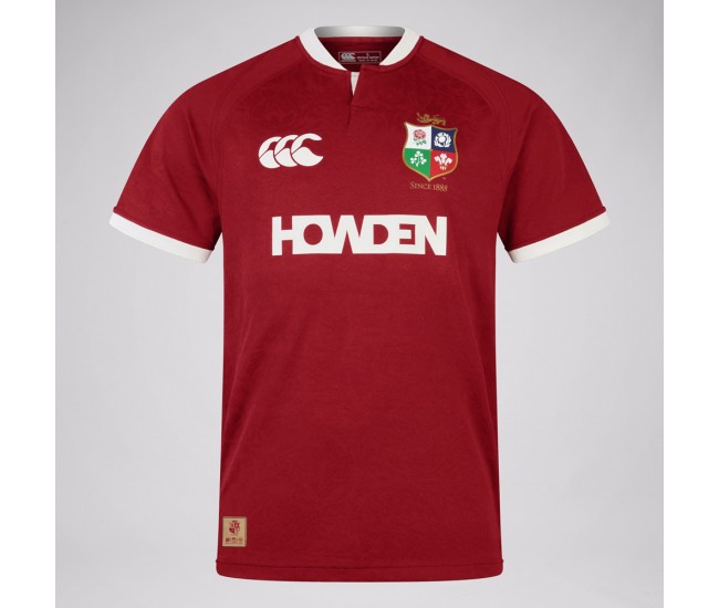 British And Irish Lions Rugby Red Jersey 2025