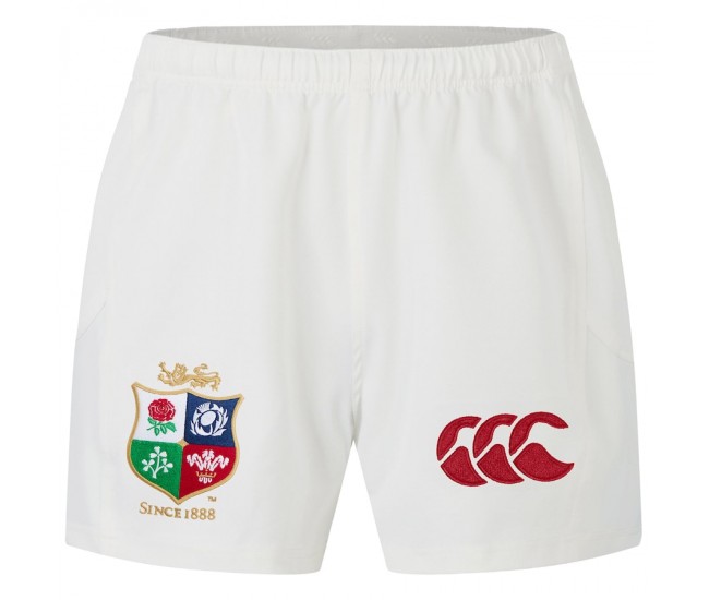 British And Irish Lions Rugby White Shorts 2025