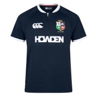 British And Irish Lions Rugby Navy Training Jersey 2025