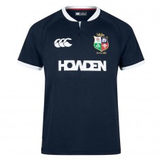British And Irish Lions Rugby Navy Training Jersey 2025