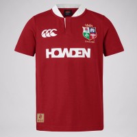 British And Irish Lions Rugby Classic Red Jersey 2025