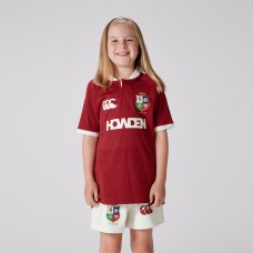 Junior British And Irish Lions Rugby Red Jersey 2025