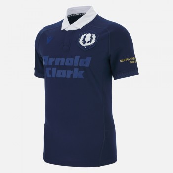 Scotland Rugby Mens Murrayfield 100 Body Shirt 2025 