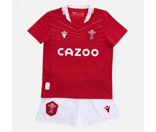 Welsh Rugby Kids Home Kit 2021-22