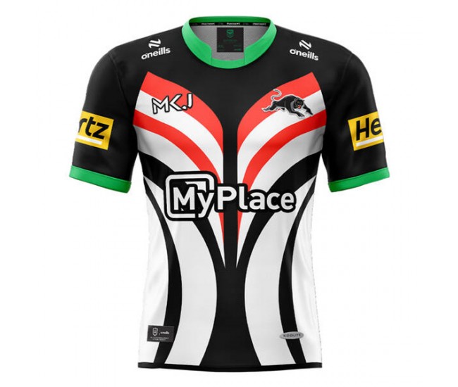 Penrith Panthers Rugby Men's Warm Up Tee 2025